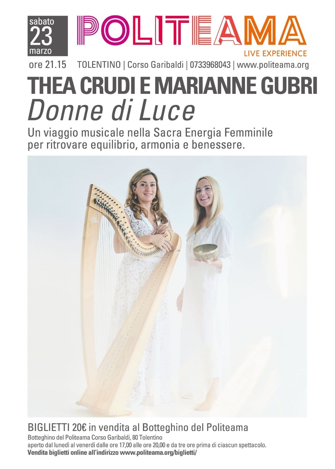 Thea Crudi e Marianne Gubri - Donne e Luce