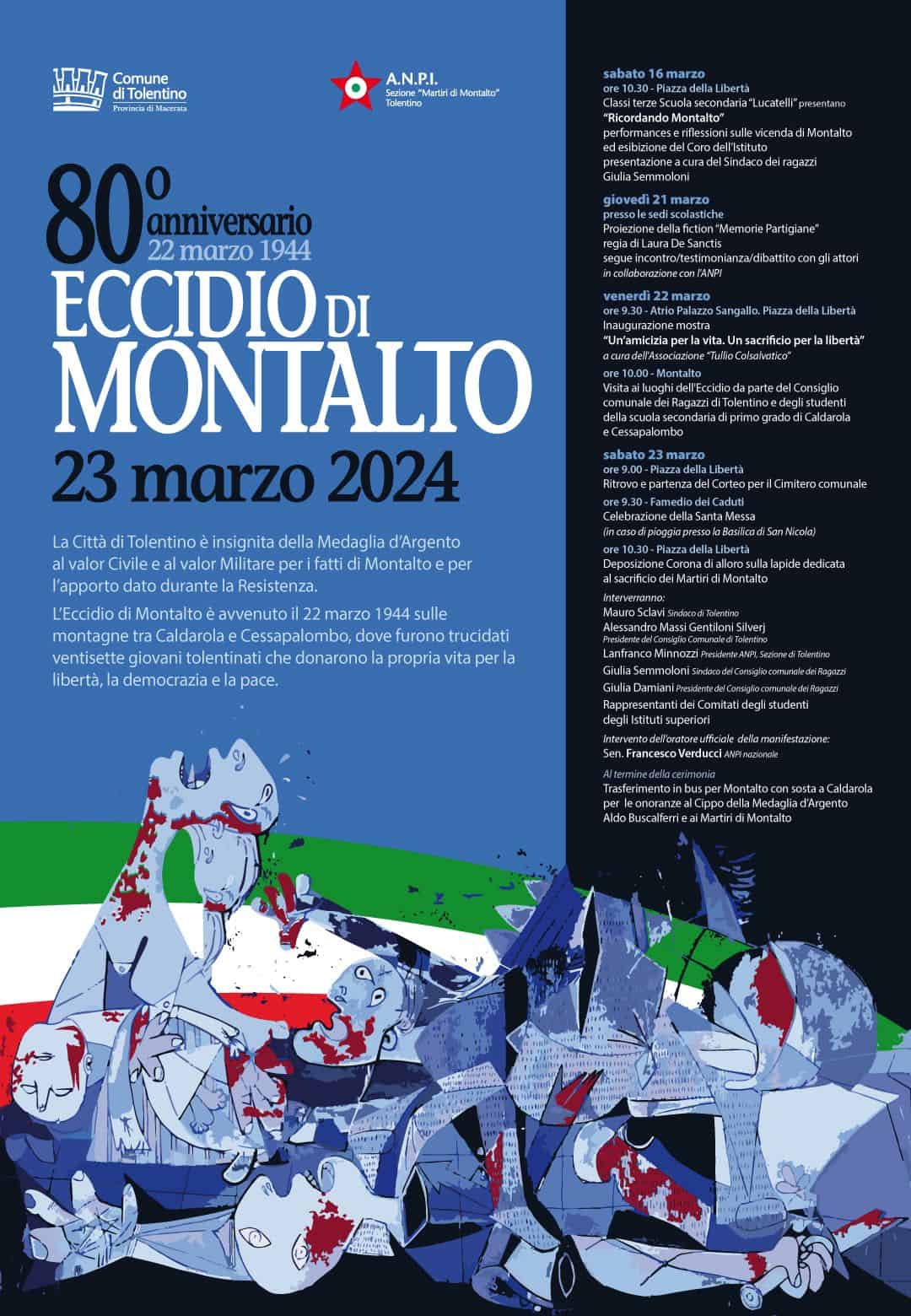 80° anniversario "Eccidio di Montalto"