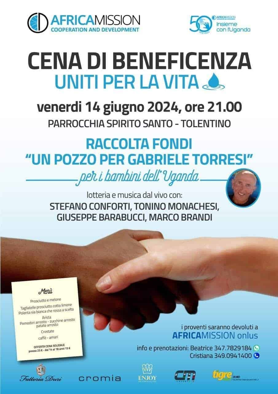 Cena di beneficenza - Uniti per la vita