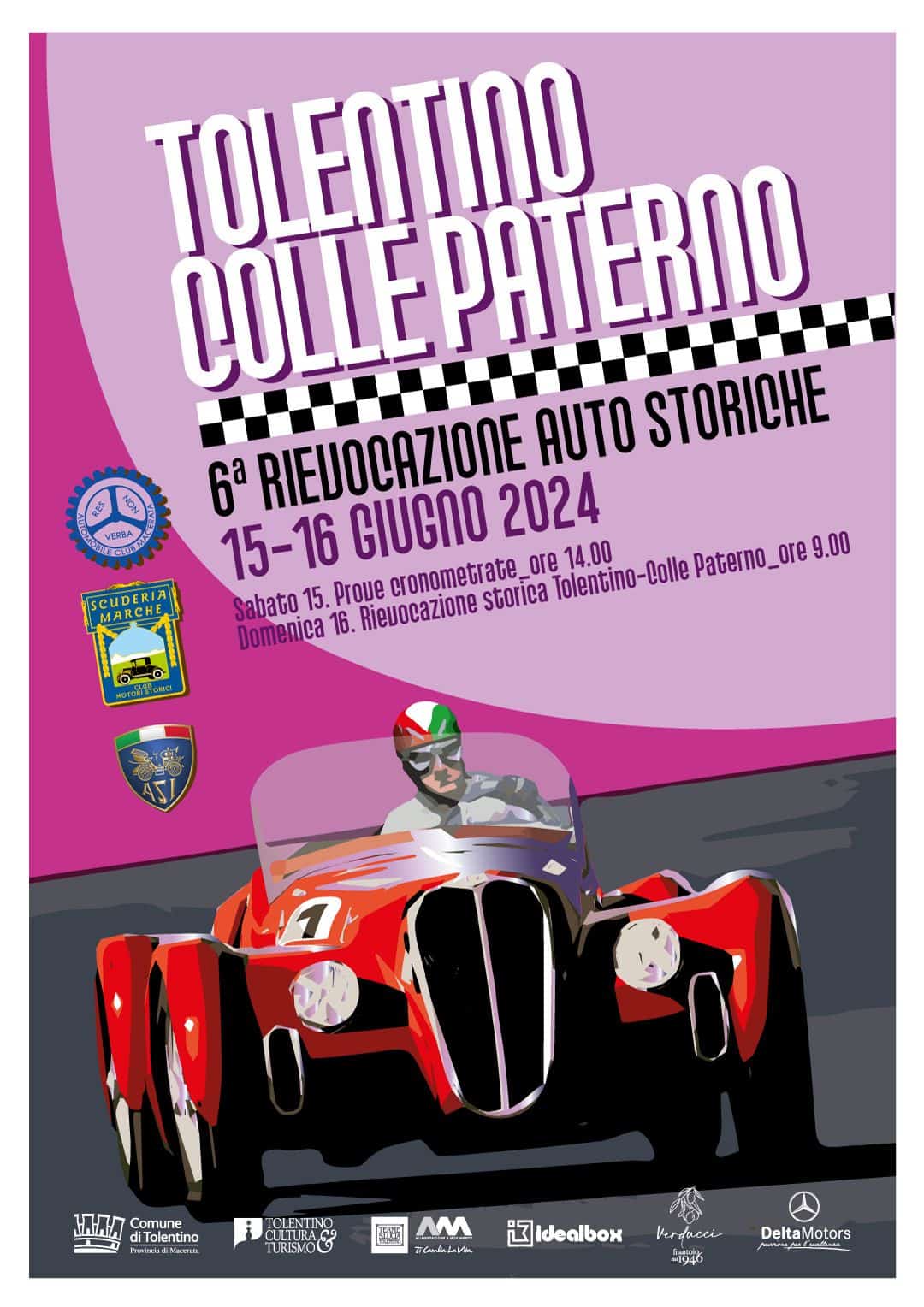 Tolentino - Colle Paterno - 6^ rievocazione auto storiche