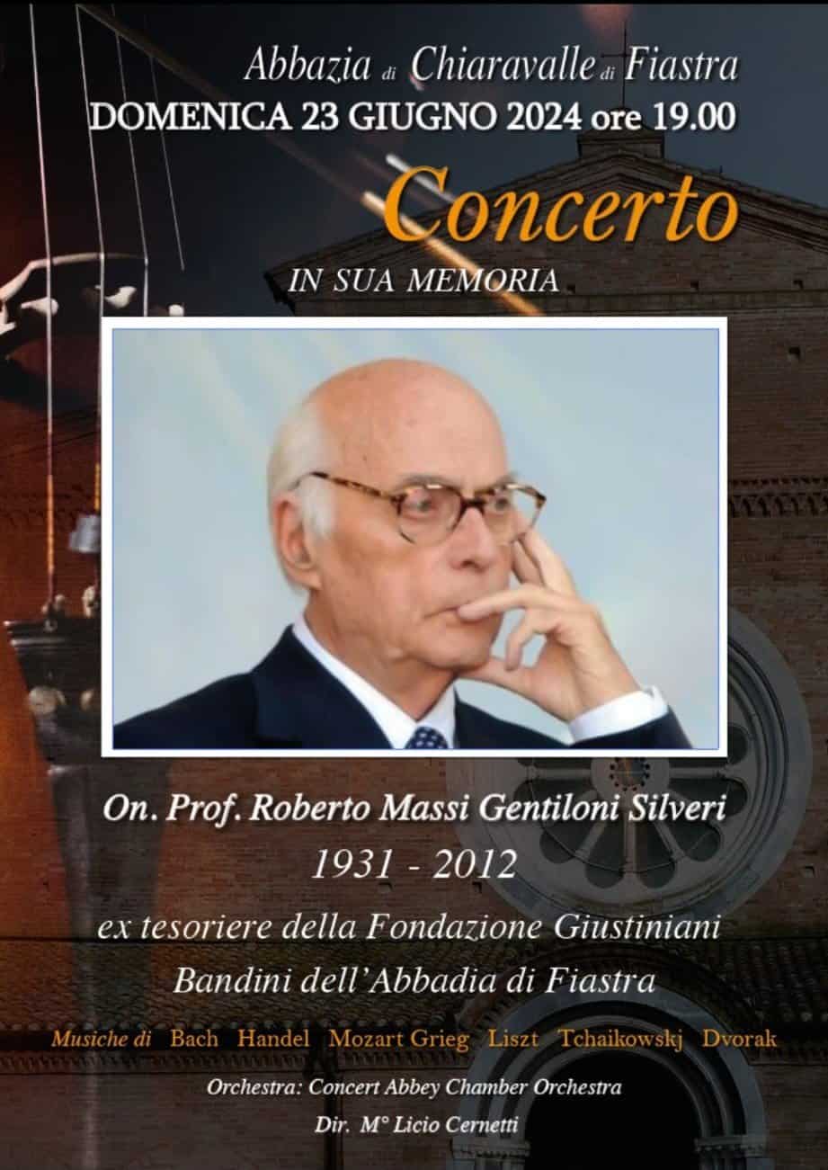Concerto in On. Prof. Roberto Massi Gentiloni Silverj