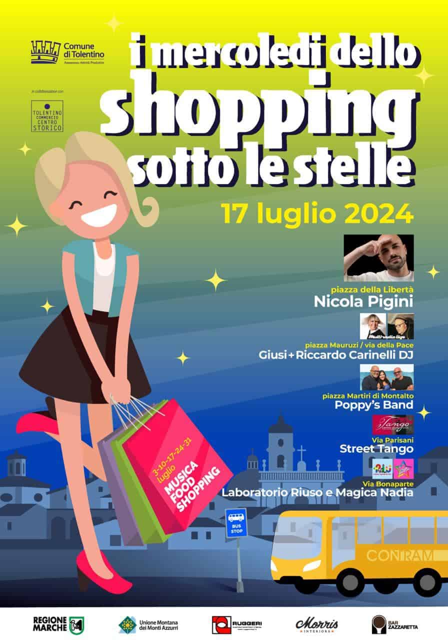 I Mercoledì dello Shopping sotto le stelle