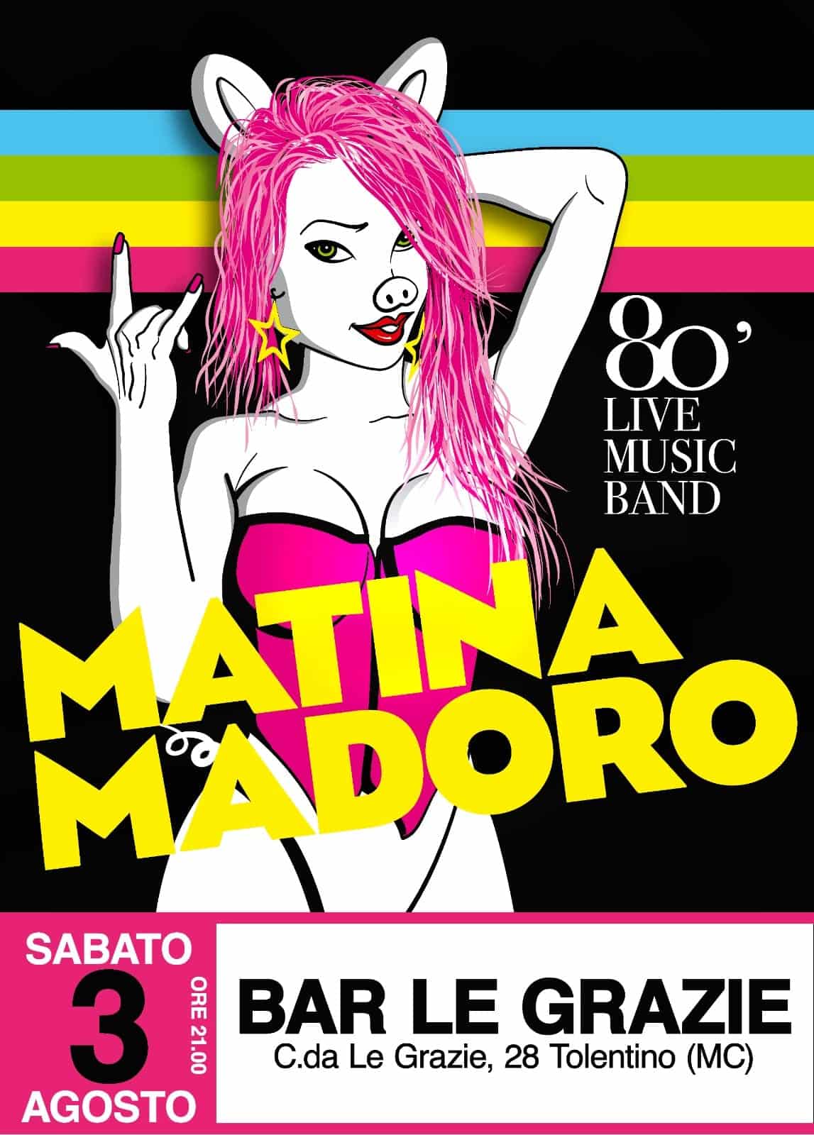 Matina Madoro - 80' live music band
