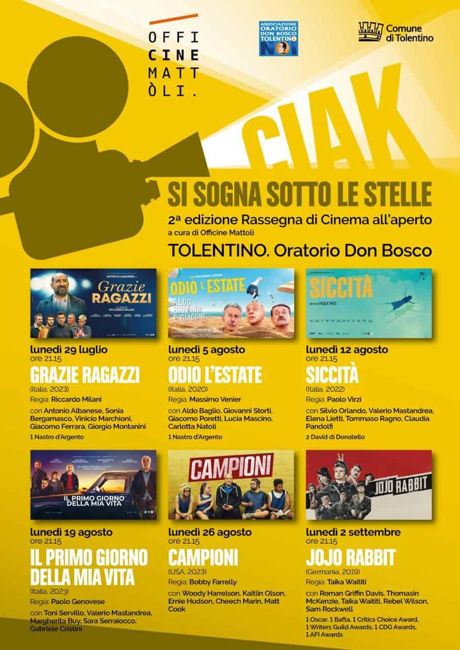 CIAK si sogna sotto le stelle - Grazie ragazzi