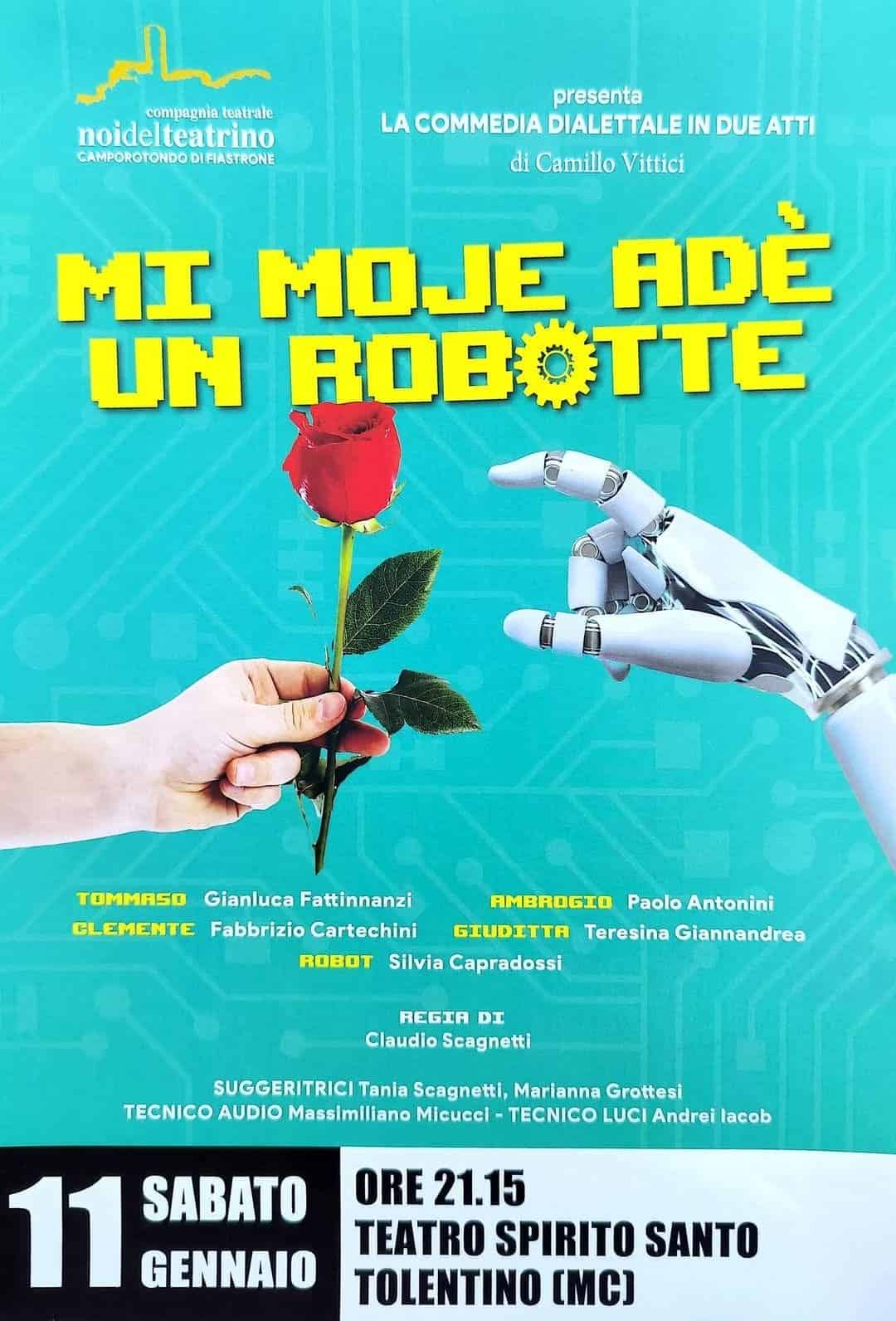 Mi moje adè un robotte