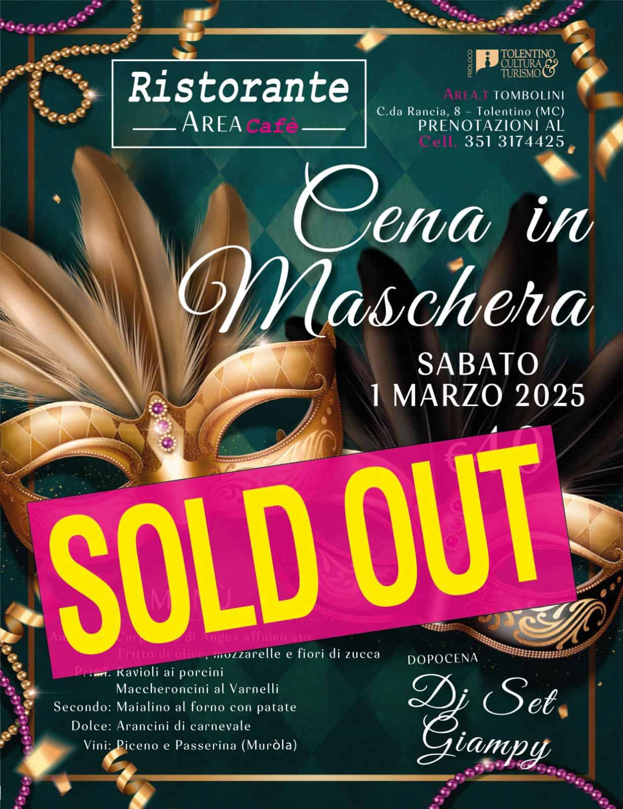 Cena in Maschera