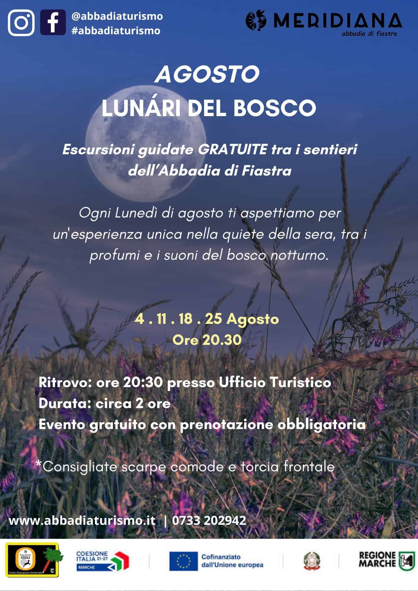 Agosto Lunari nel Bosco