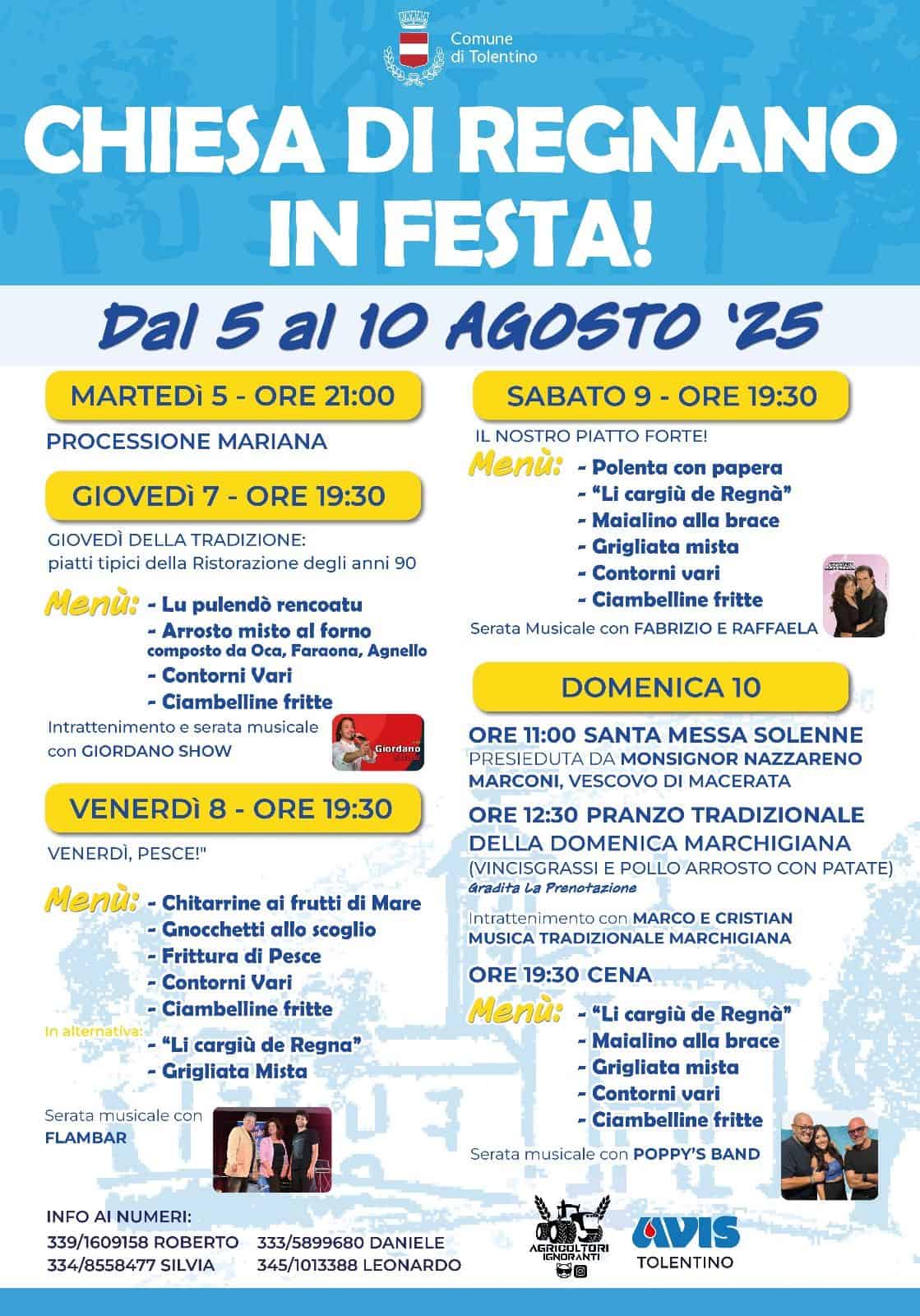 Chiesa di Regnano in festa!