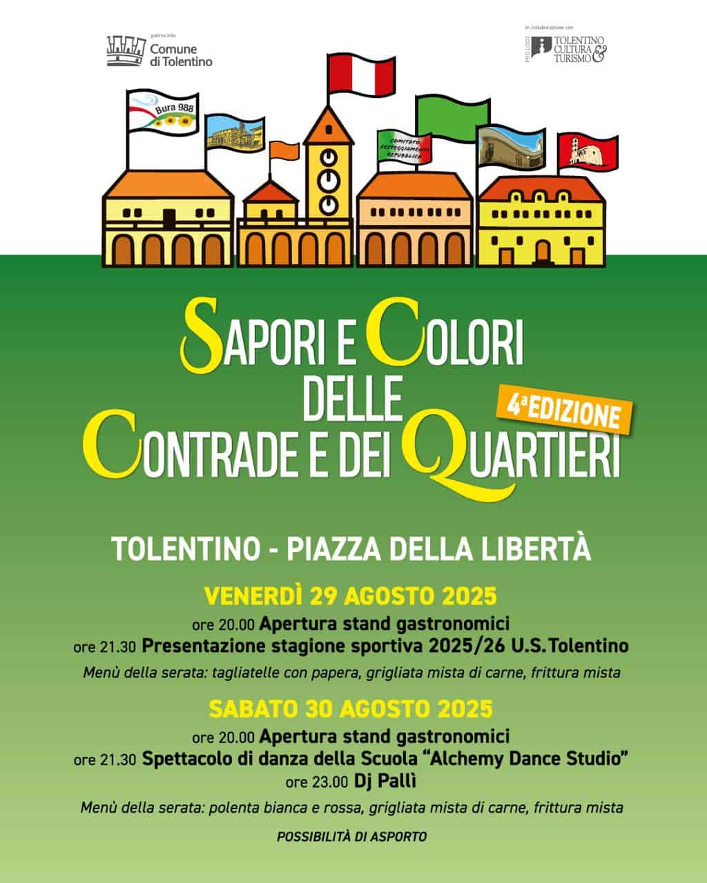 Sapori e Colori delle Contrade e dei Quartieri