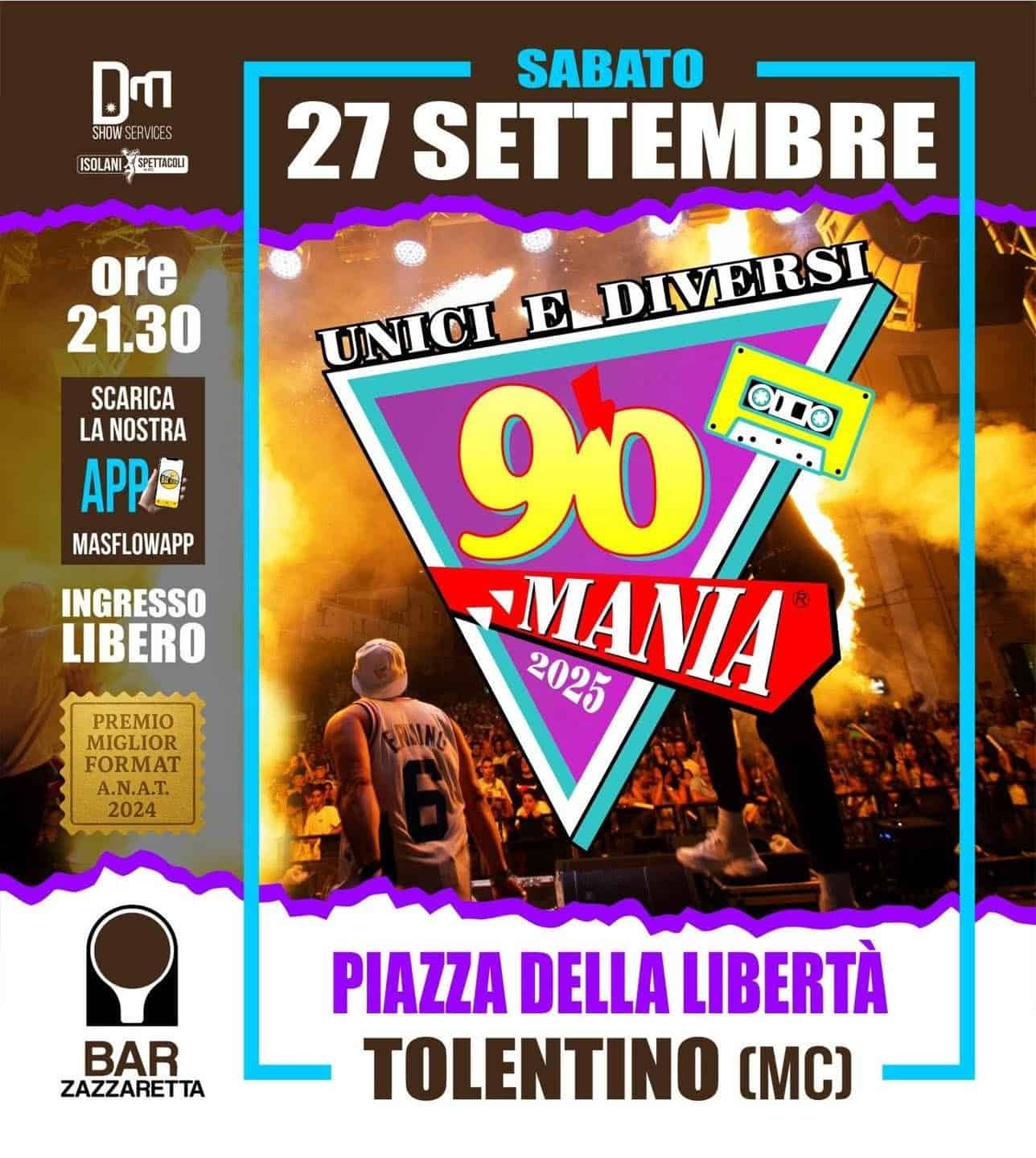 Unici e Diversi 90 Mania 2025