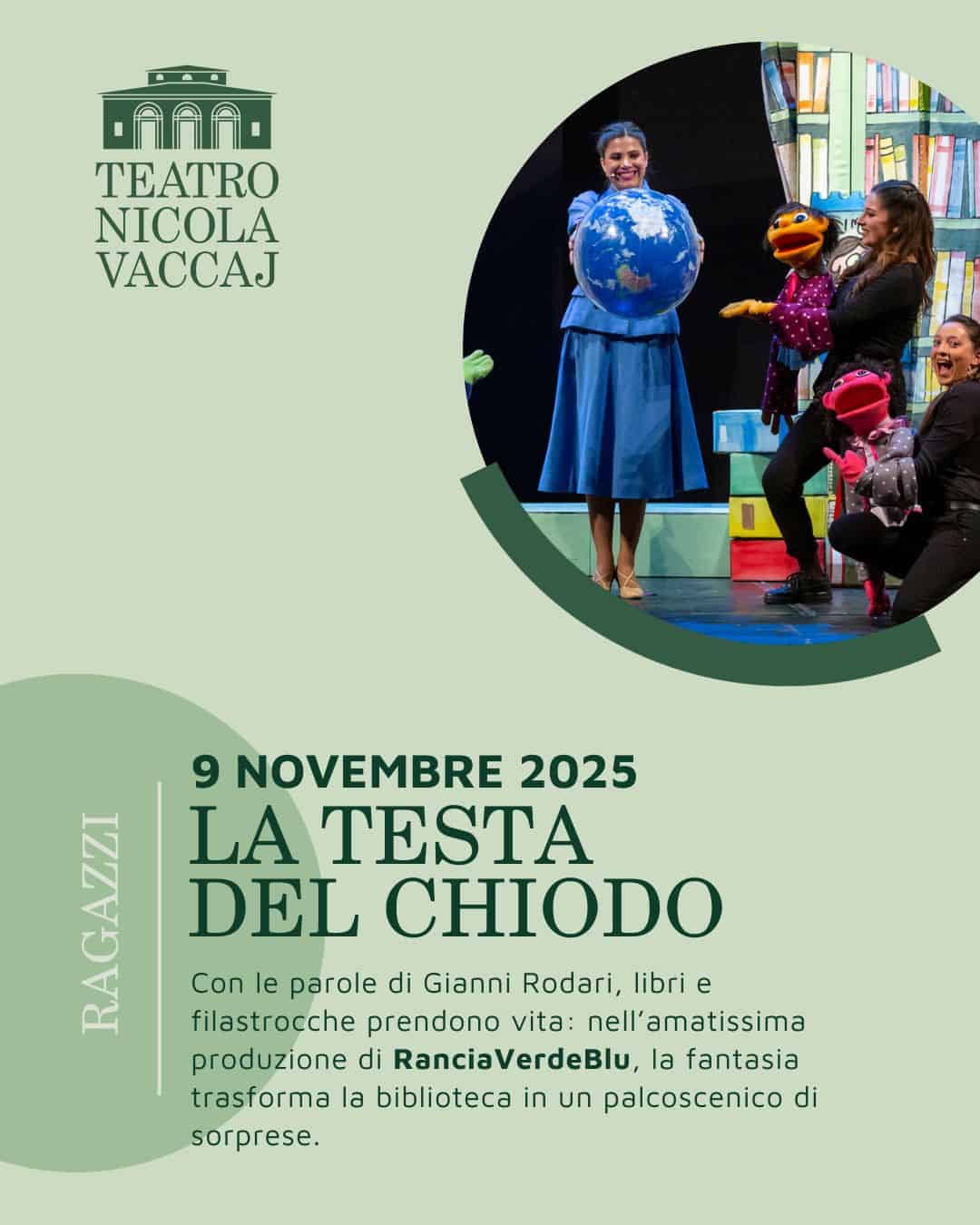 LA TESTA DEL CHIODO, UNA MAESTRA FANTASTICA
