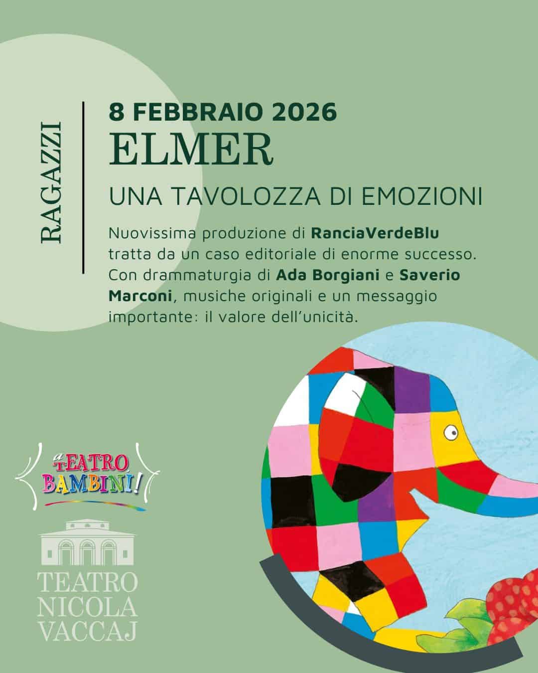 ELMER – Una tavolozza di emozioni
