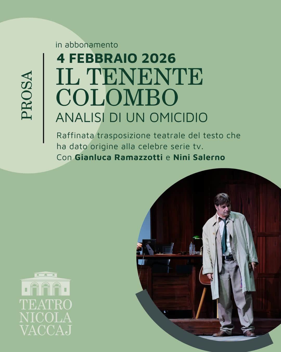IL TENENTE COLOMBO – Analisi di un omicidio