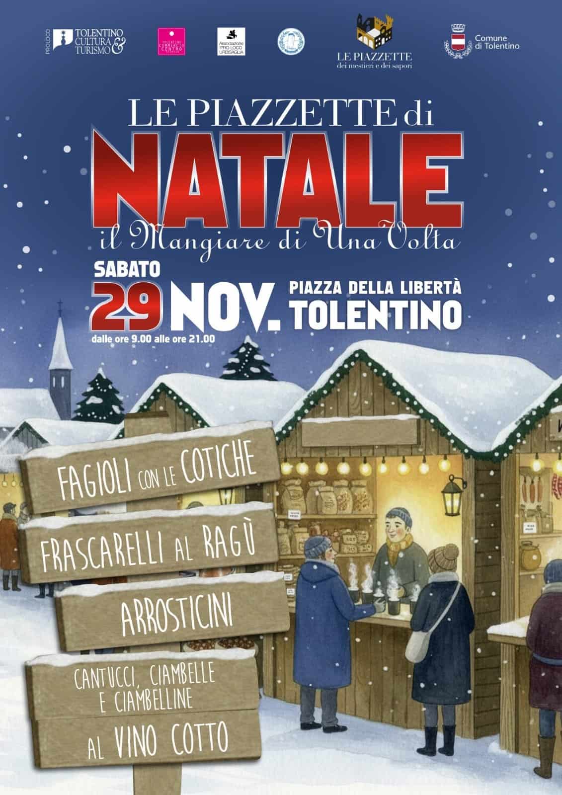Le Piazzette di Natale, il mangiare di una volta