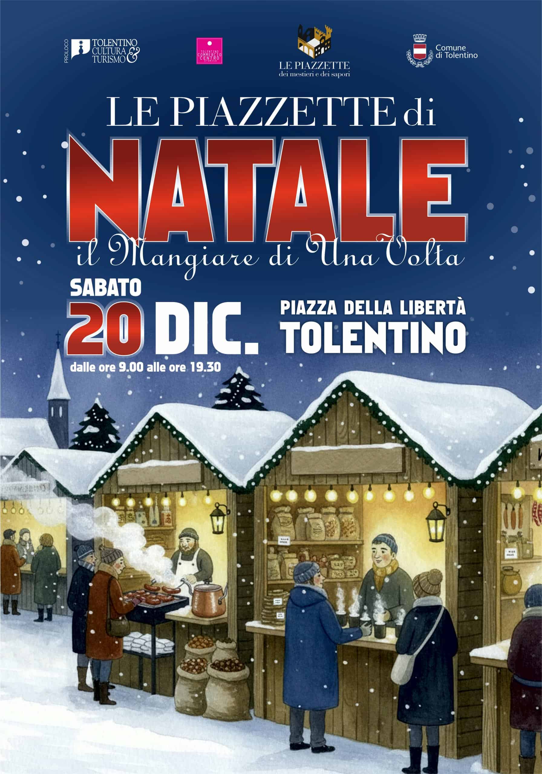 Le Piazzette di Natale, il mangiare di una volta