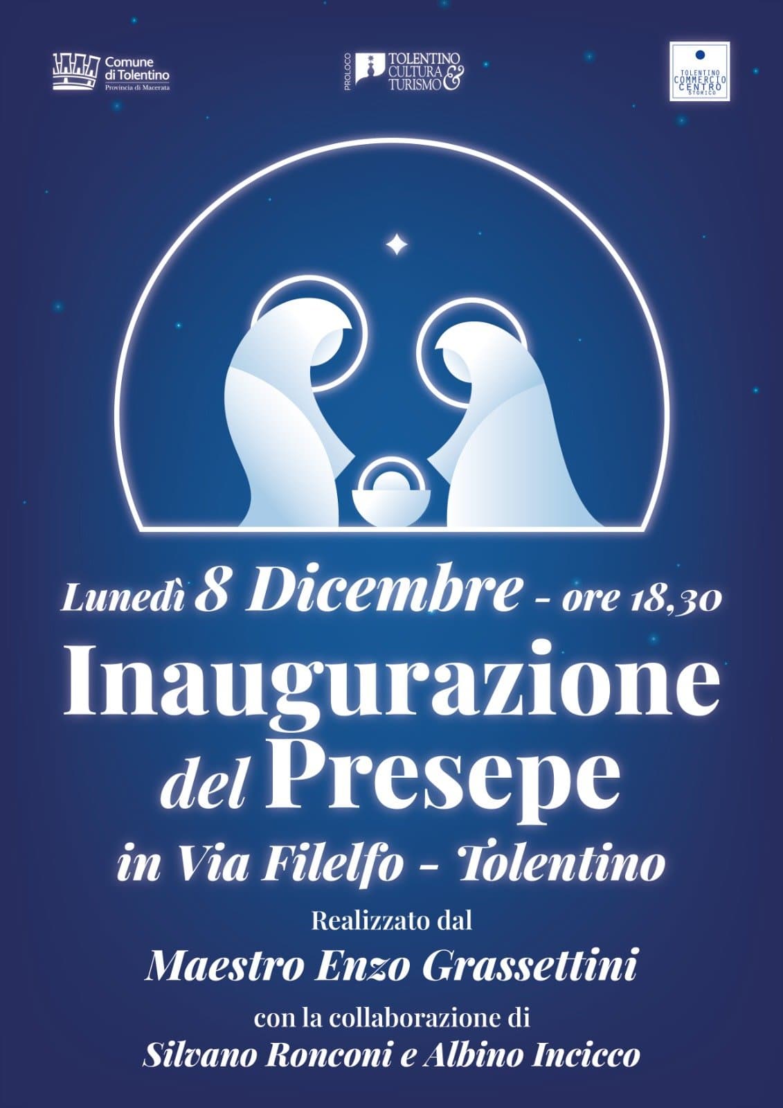Inaugurazione del Presepe