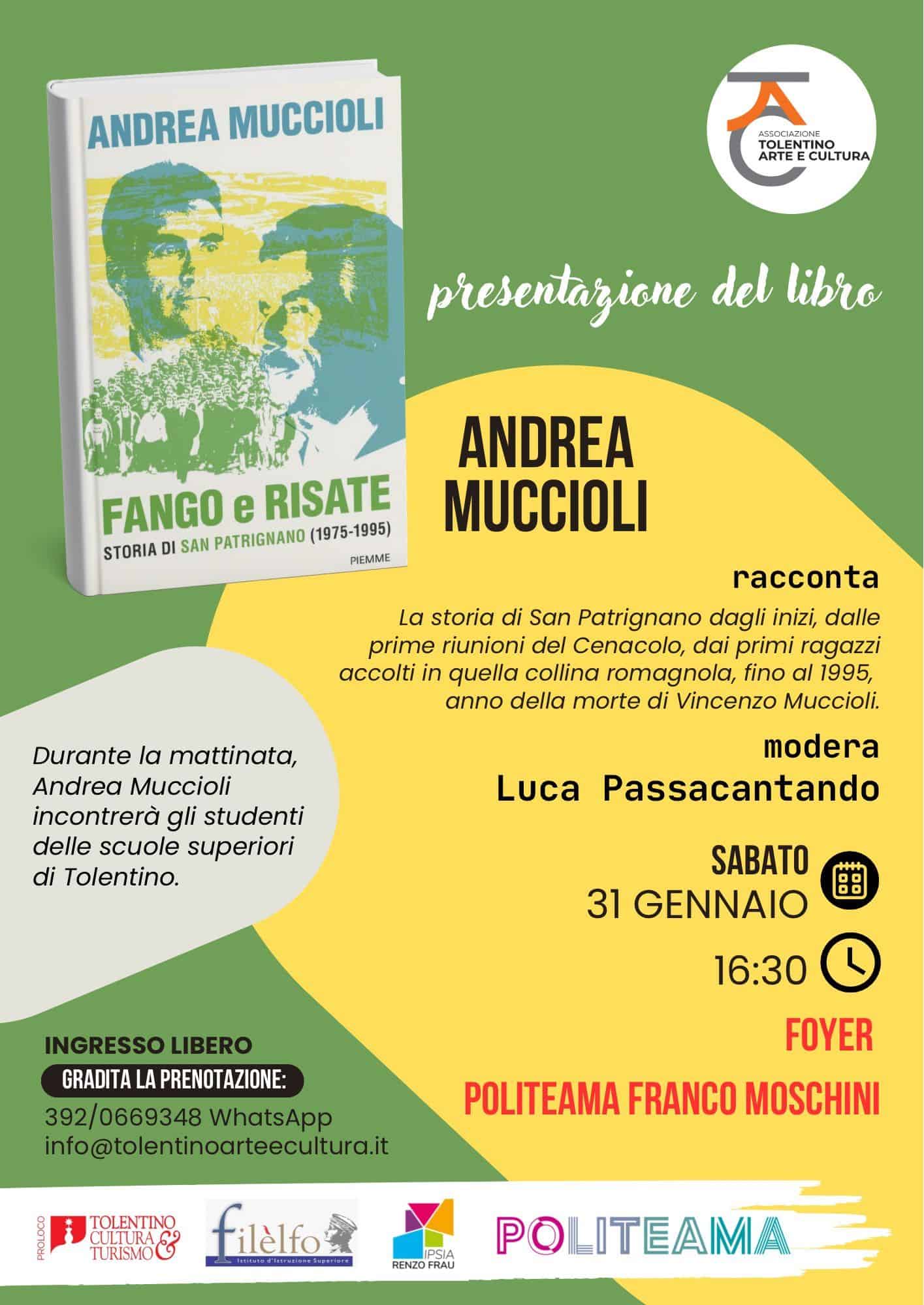 Andrea Muccioli - presentazione libro