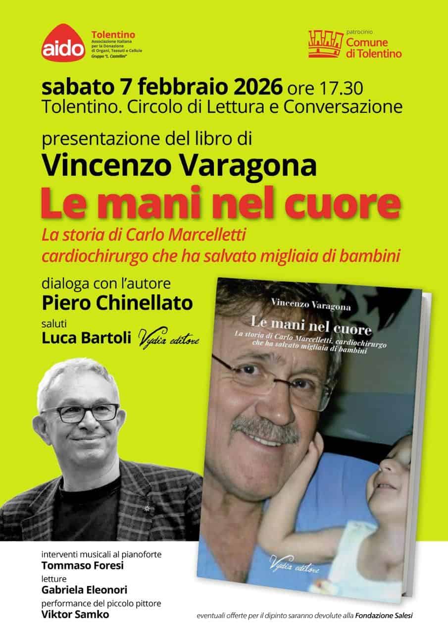 Le mani nel Cuore - presentazione libro di Vincenzo Varagona