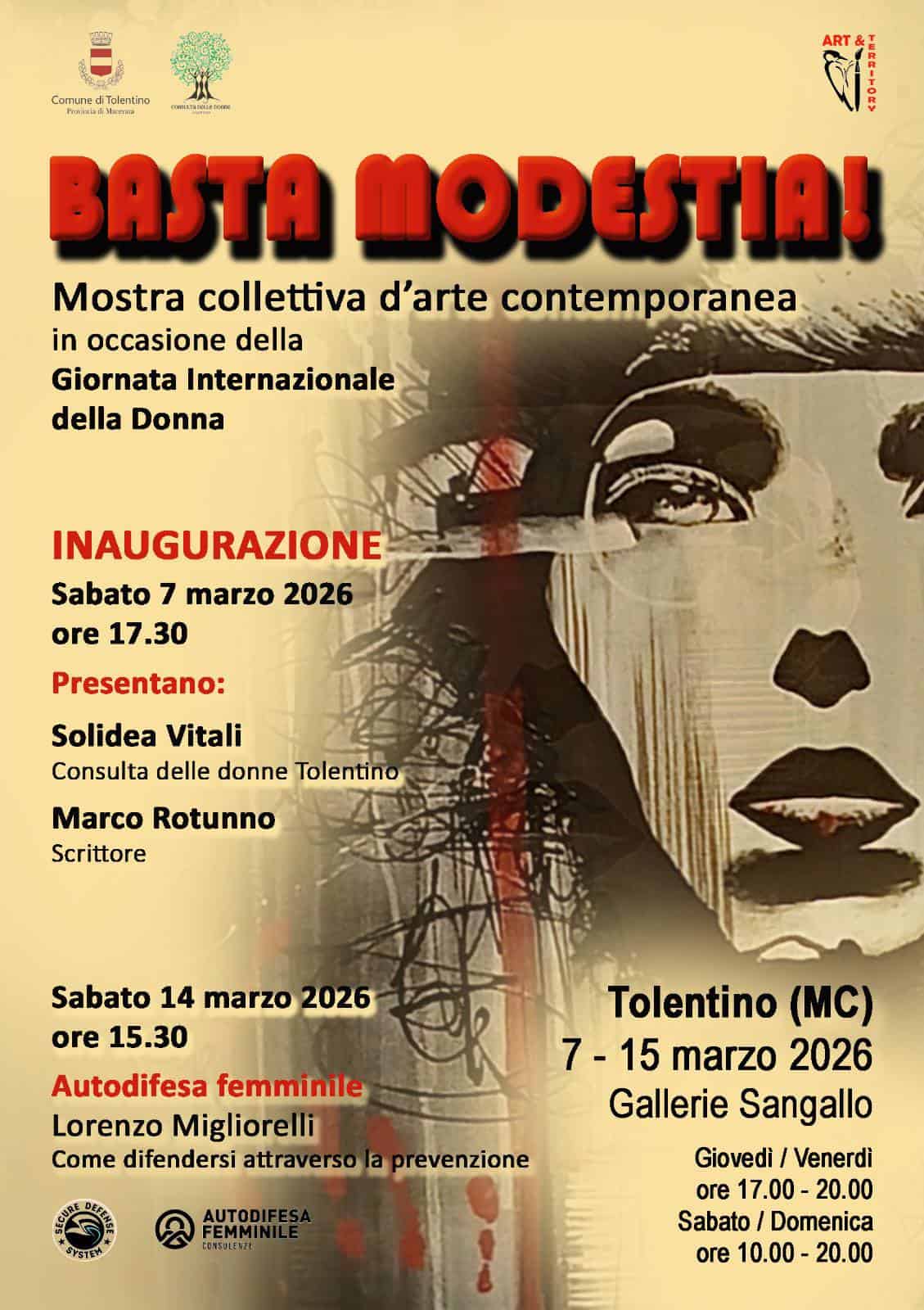 "Basta Modestia!" - Mostra collettiva d'arte contemporanea