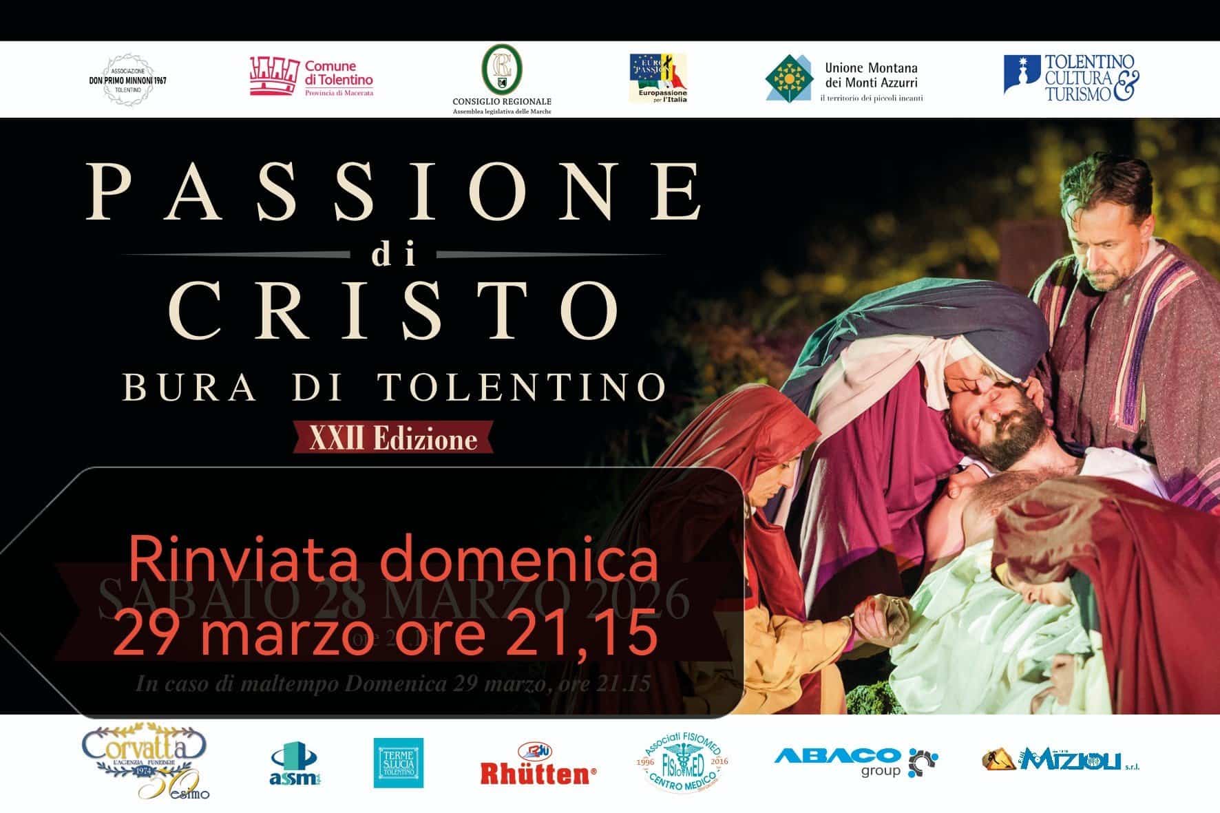Passione di Cristo - Bura di Tolentino - XXII Edizione