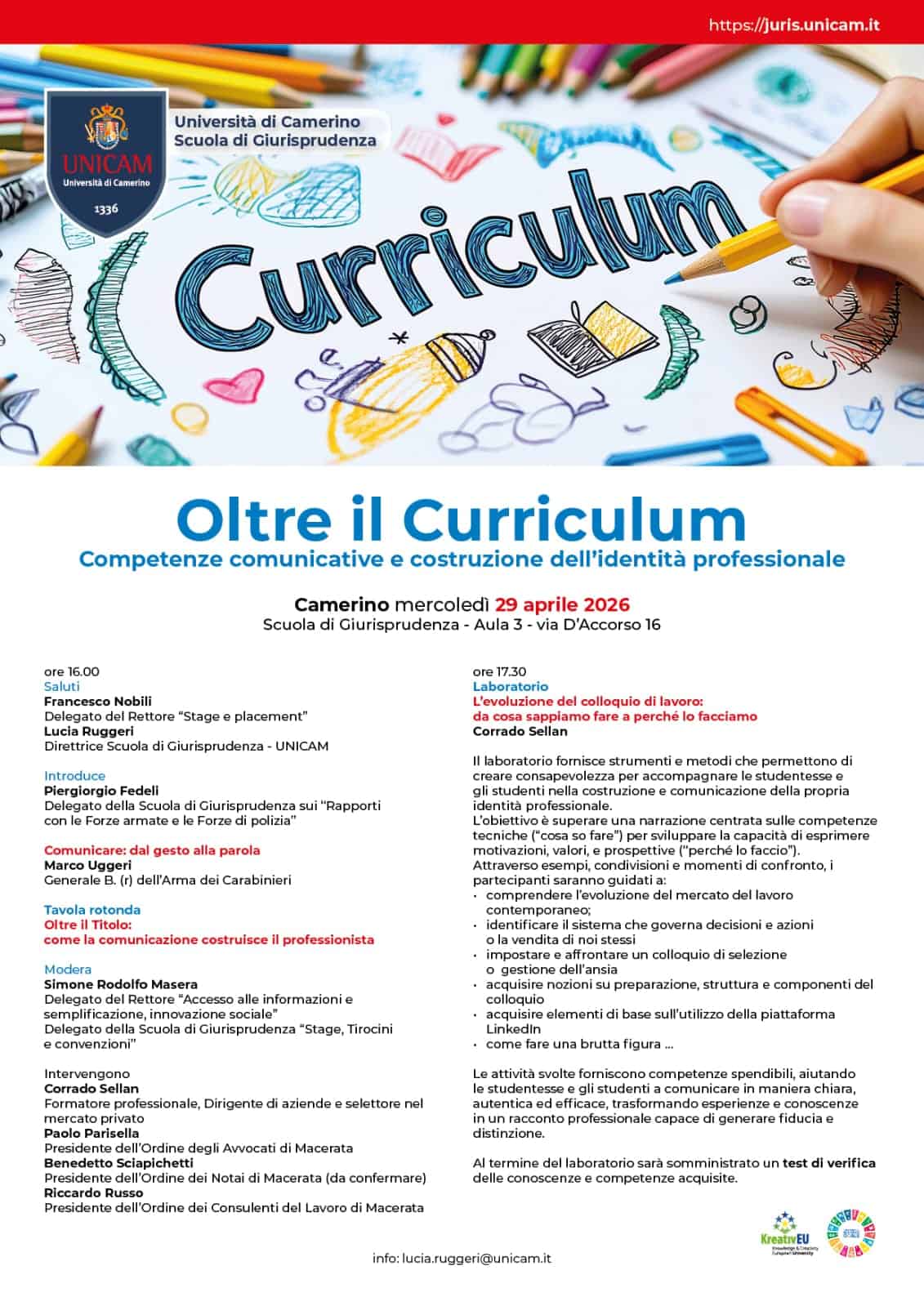 Oltre il Curriculum - Competenze comunicative e costruzione dell'identità professionale