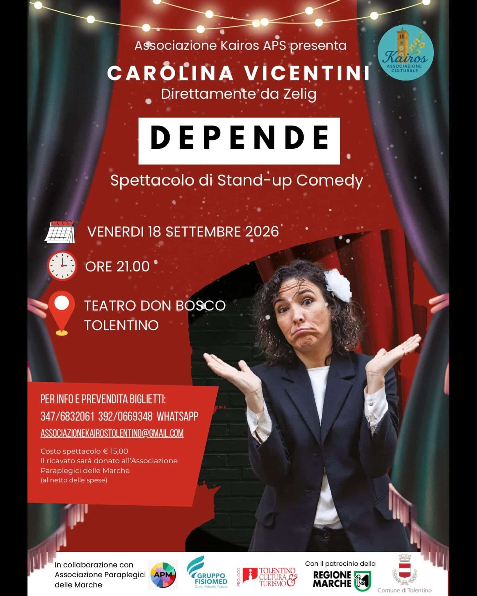 Depende - Spettacolo di Stand-up Comedy